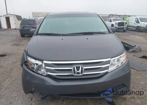 2012 Honda Odyssey Ex-L из США, поврежденный, VIN 5FNRL5H62CB128914